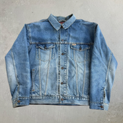 Vintage Levi's Signature Flannel Lined Denim Jacket - L