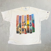 J- Vintage '96 Champion Atlanta Olympics Made In USA Single Stitch Tee - XL