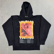 J- Diesel Artwork & Text Graphic Hoodie - M
