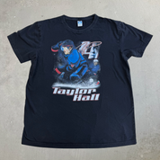 J- Vintage Taylor Hall NHL Picture Graphic Tee - XL