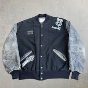 F- Vintage Los Angeles Kings NHL Made In USA Varsity Jacket - XL