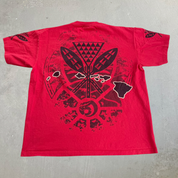 J- Vintage Shaka Aloha State God's Kingdom Jumbo Print Tee - 2XL