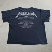J- Vintage '08 Metallica World Magnetic Tour Graphic Tee - XL