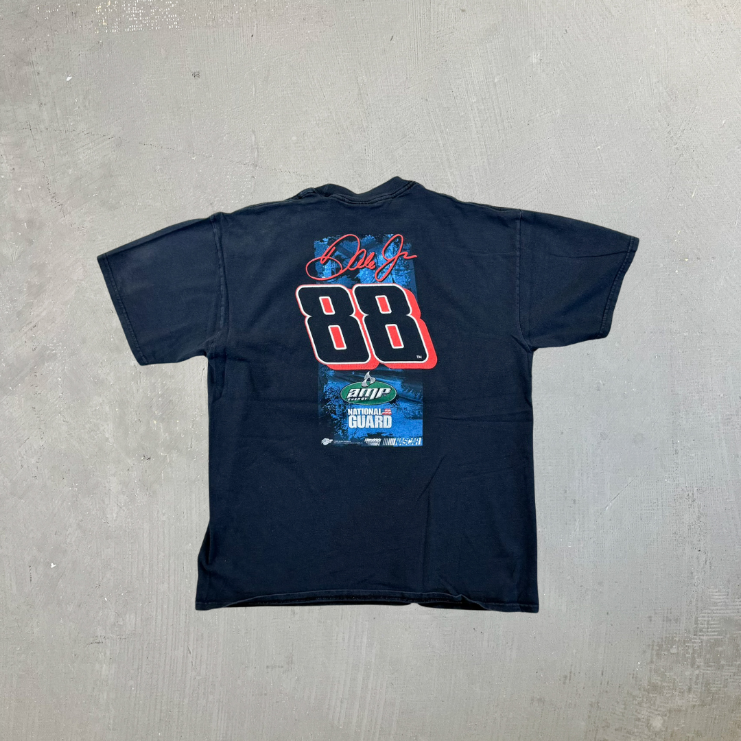 F- Vintage Nascar Winner's Circle Dale Jr Picture Tee