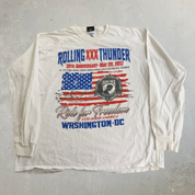 J- 2017 Harley Davidson Washington DC Ride For Freedom Long Sleeve Tee - 2XL
