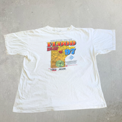 J- Vintage '97 Canadian Red Cross Red River Valley Flood Relief Graphic Single Stitch Tee - L