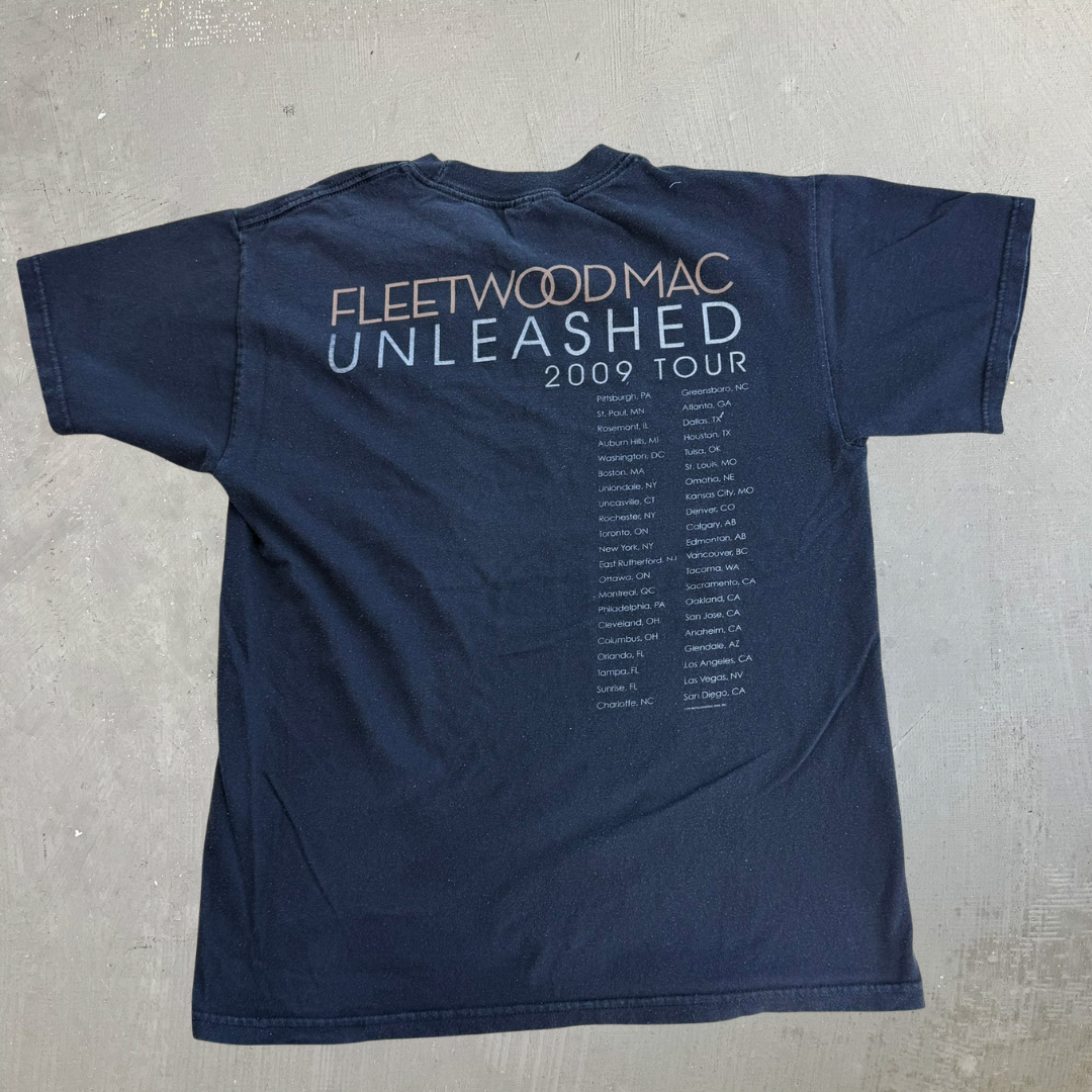 J- Vintage '09 Fleetwood Mac Unleashed Tour Picture Tee - L
