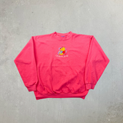 F- Vintage Disney Winnie The Pooh Embroidered Character Crewneck