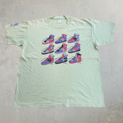 J- Vintage 90s Canyon Ranch Hiking Boots Graphic Made In USA Single Stitch Tee - XL