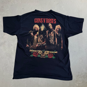 J- Vintage Guns & Roses Picture Graphic Tee - M