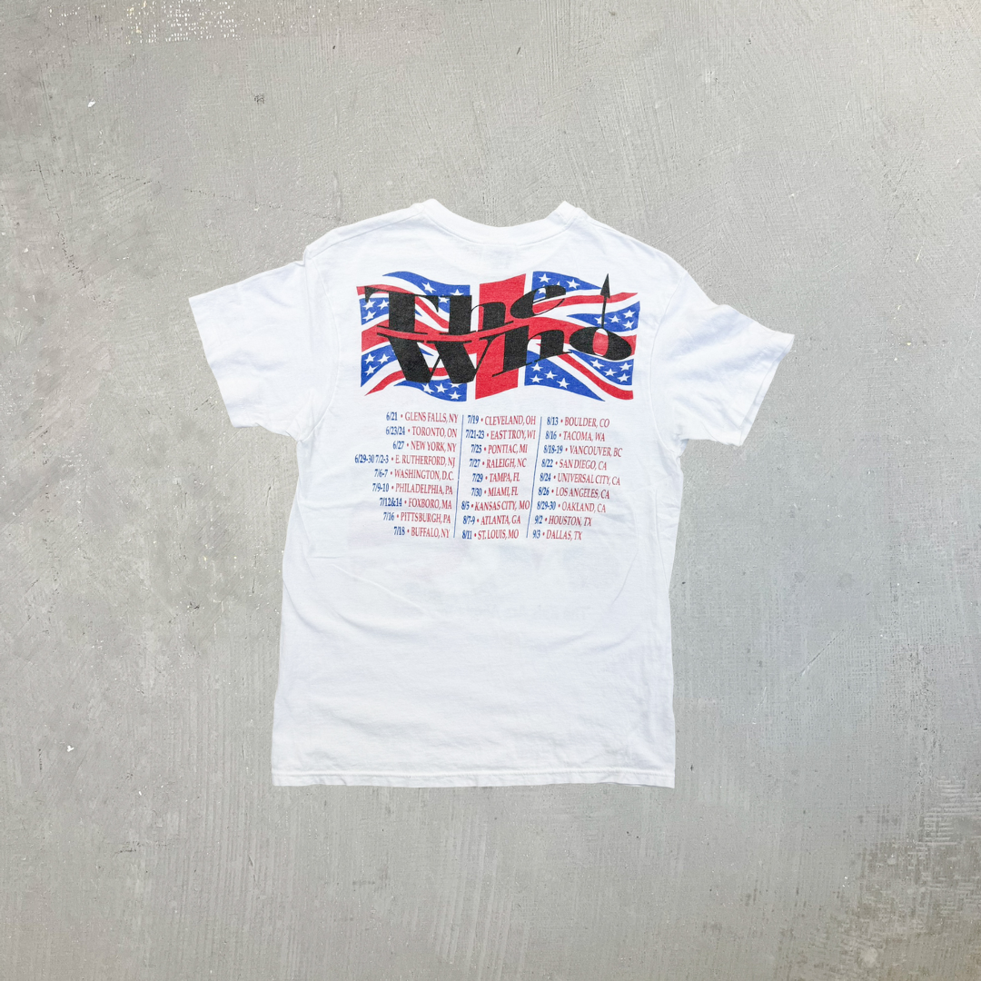 F- Vintage '89 The Who Kids Are Alright Tour Made In USA Single Stitch Tee