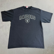 J- Vintage Oakland Raiders NFL Graphic Tee - L