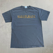 J- Vintage '02 Nickelback Text Graphic Tee - M