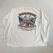 J- 2017 Harley Davidson Washington DC Ride For Freedom Long Sleeve Tee - 2XL