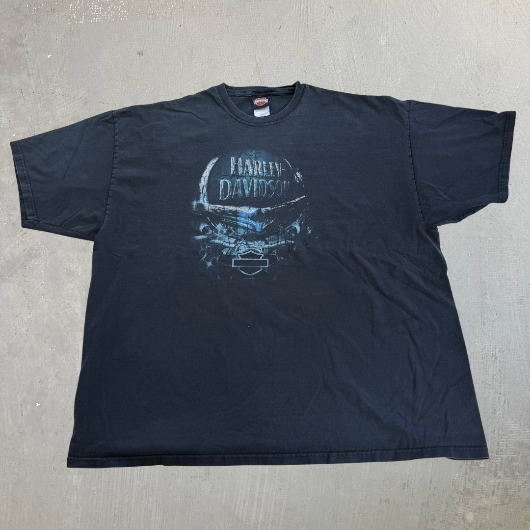 J- Vintage '10 Harley Davidson Gatineau Quebec Graphic Tee - 3XL