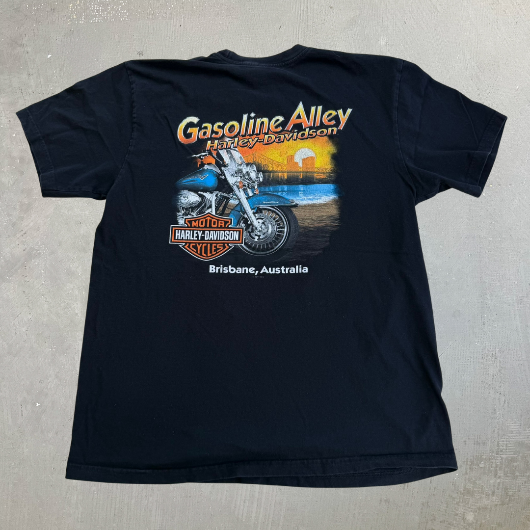 J- '18 Harley Davidson Brisbane Australia Graphic Tee - XL