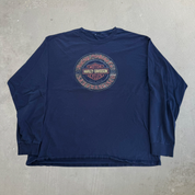 J- '15 Harley Davidson San Francisco Dudley Perkins Co. Graphic Long Sleeve Tee - XL
