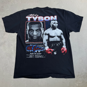 J- Mike Tyson Hallf Of Fame Picture  & Graphic Tee - L
