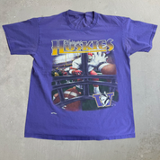 J- Vintage Washington Huskies Football Graphic Tee - L