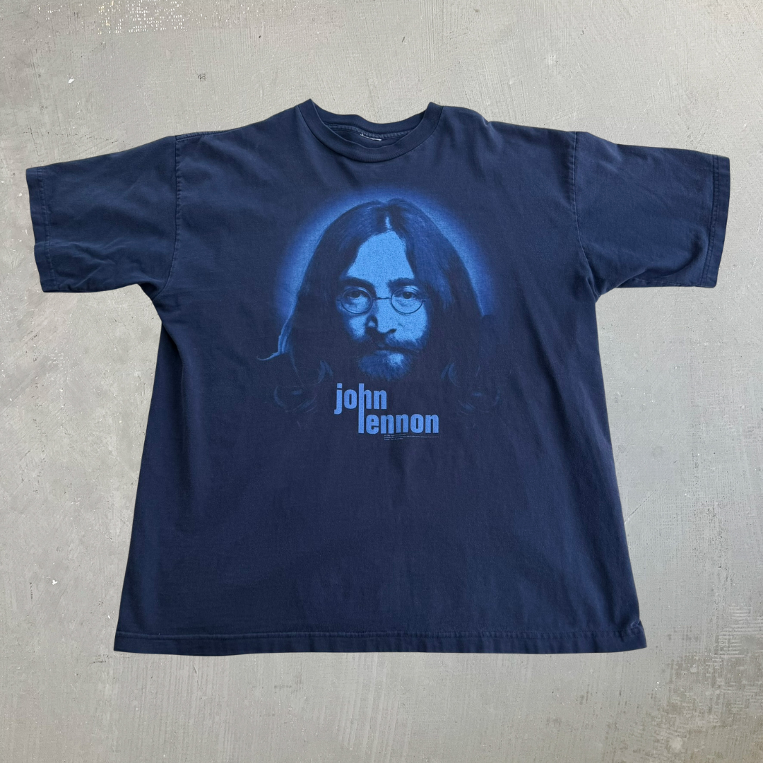 J- Vintage '98 John Lennon Picture Tee - L