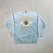 F- Vintage '99 Harley Davidson Meredith NH, Made In USA Crewneck