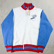 F- Vintage Dead Stock Olympic Museum Collection '84 Los Angeles American Replica Zip Up Track Jacket - M