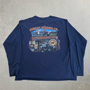 J- '15 Harley Davidson San Francisco Dudley Perkins Co. Graphic Long Sleeve Tee - XL