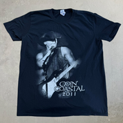 J- Vintage '11 Kenny Chesney Live At Lambeau Goin' Costal Tour Graphic Tee - L
