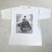 J- Vintage 90s Anthony Rose Harley motorcycle photo t eeSingle Stitch - L