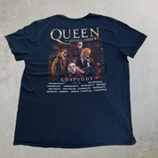J- '19 Queen & Adam Lambert The Rhapsody Tour Graphic Picture Tee - XL