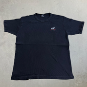 J- Vintage '01 WWE Embroidered Logo Ribbed Knit Tee - 2XL