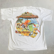 J- Vintage '96 Margaritaville Blew Out My Flippers Graphic Made In USA Single Stitch Tee - XL