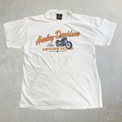 J- Vintage '98 Harley Davidson Motorcycles Hey Fat Boy Graphic Tee - L
