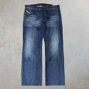 J- Vintage Diesel Larkee Regular Straight Leg Jeans - 33x32