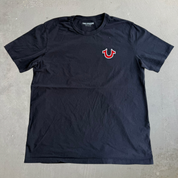 J- Vintage True Religion Logo & Buddha Graphic Tee - L