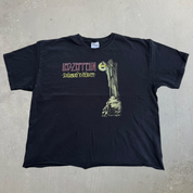 J- Vintage '05 Led Zeppelin Stairway To Heaven Lyrics Text & Graphic Tee - XL