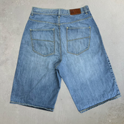 J- Vintage Ecko Unlimited Yellow Stitching Jorts - W34