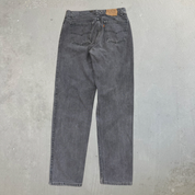 J- Vintage Levi’s Orange Tab Black/Grey Wash Jeans - 33x31 (fits 32x31)