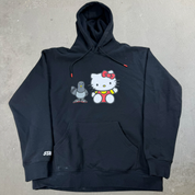 F- '21 Staples & Sanrio Pigeon & Hello Kitty Graphic Hoodie - XL