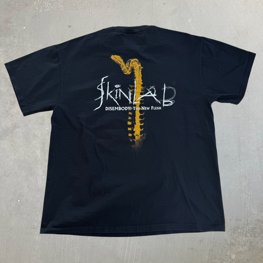 J- Vintage '99 Skinlab Disembody: The New Flesh Graphic Tee - L