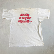J- Vintage '92 Nascar Budweiser Racing Team Rock Tamer Made In USA  Single Stitch Tee - XL