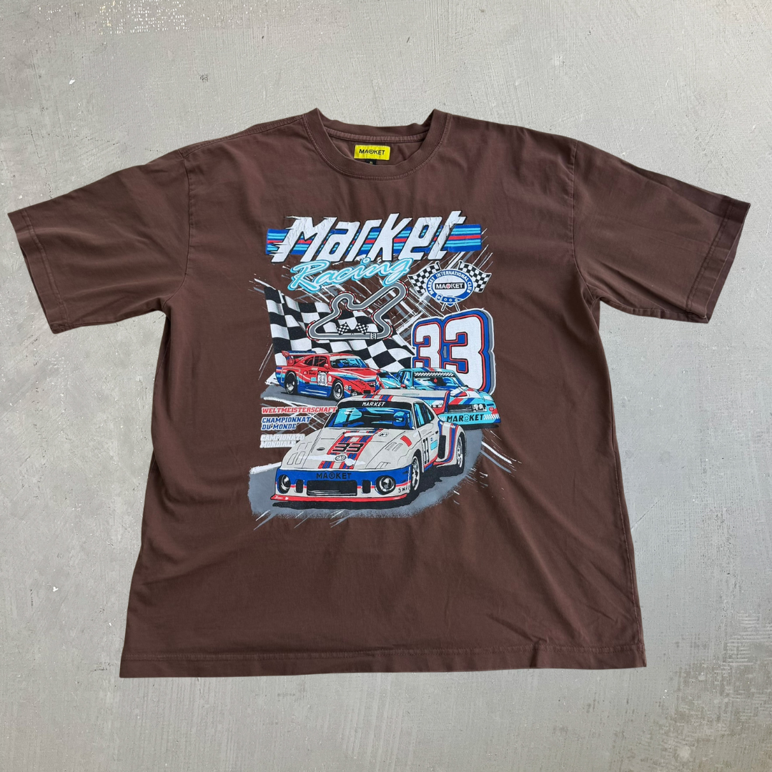 J- Chinatown Market Racing International Club Car Graphic Tee - XL