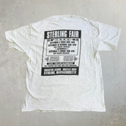 J- Vintage '94 Sterling Massachusetts Fair Graphic Made In USA Single Stitch Tee - L