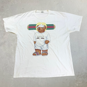 J- Bootleg Gucci Teddy Bear Graphic Tee - XL