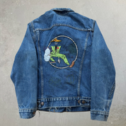 J- Vintage Levi's Grateful Dead Shakedown Street Dude Custom Denim Jacket- S
