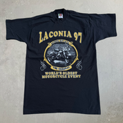 Vintage '97 Laconia Bike Week Graphic Single Stitch Tee - XL