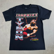 J- Iron Mike Tyson Hall Of Fame Picture Graphic Tee - M