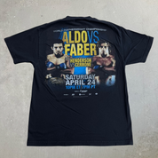 J- Vintage '10 Jose Aldo Vs Urijah Faber World Extreme Cagefighting Graphic Tee - L