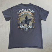 J- '13 George Strait The Cowboy Rides Away Tour Graphic Tee - M