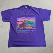 J- Vintage MGM Grand Las Vegas Graphic Made In USA Tee - L